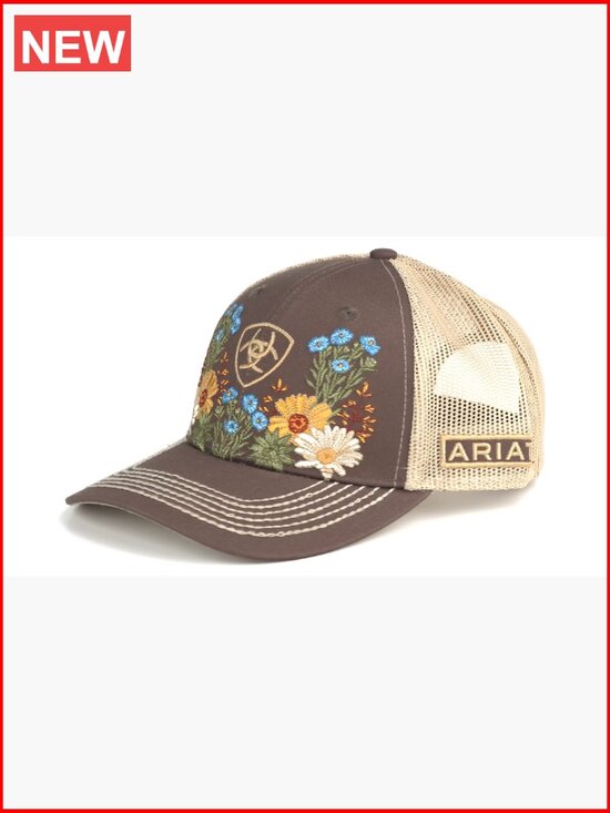 Vintage Floral Baseball Cap Adjustable Cotton Blend main image 3